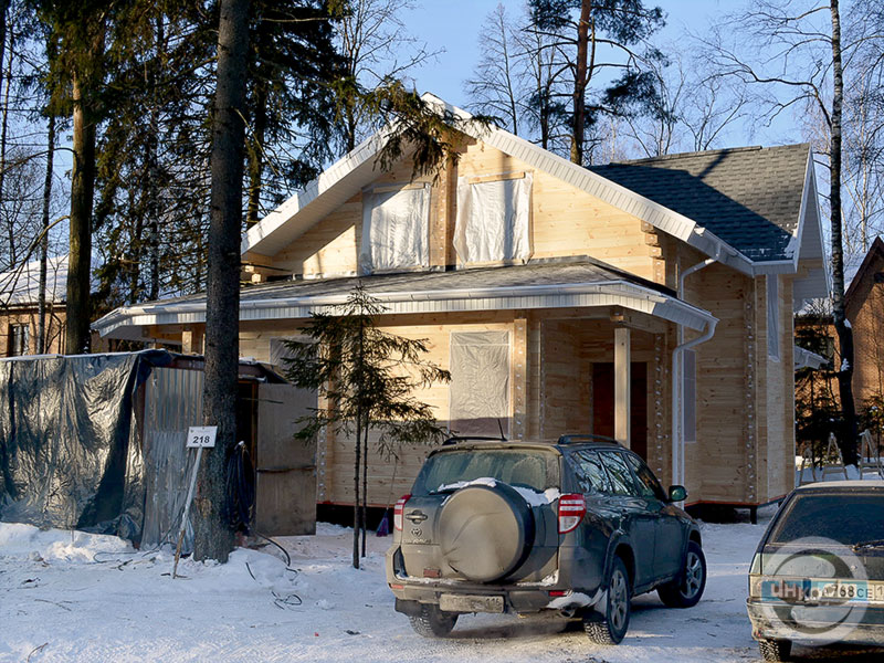 Дома из профилированного бруса