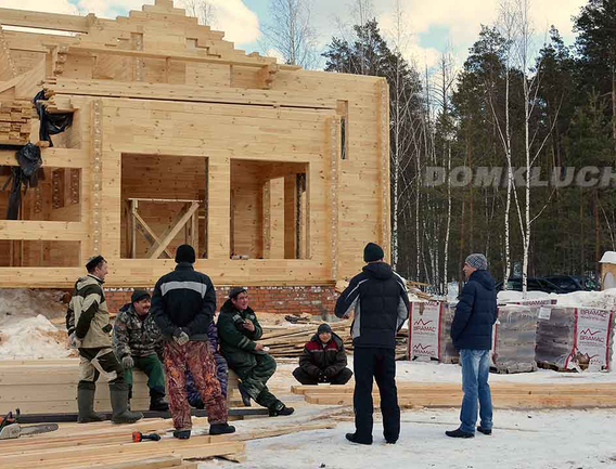 дома из бруса казань  
